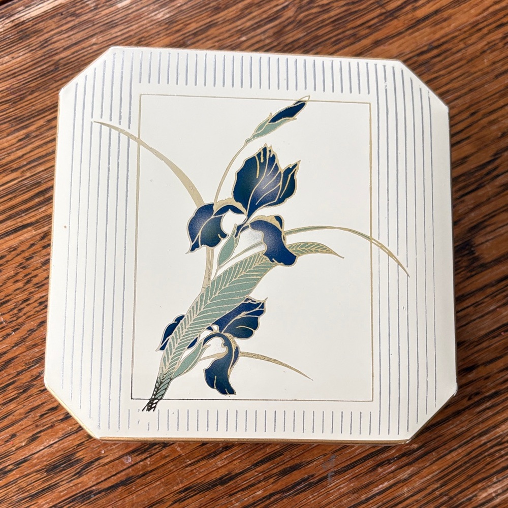 OTAGIRI Grand Dris Lacquerware Floral Coaster Set